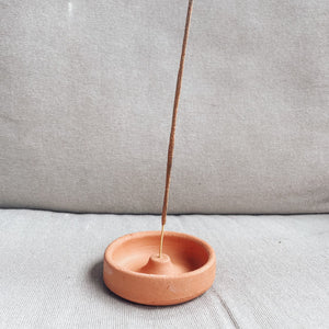 Terracotta Incense Holder